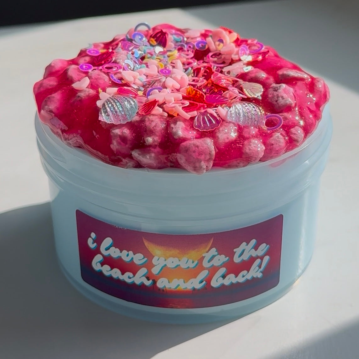 I LOVE YOU TO THE BEACH AND BACK