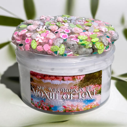 SHE WAS BORN IN THE MONTH OF LOVE